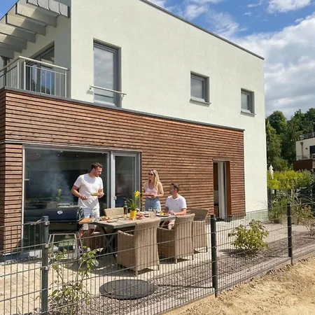 Exklusives Mit Sauna Und Panorama Dachterrasse, Traumhafter Ausblick Garantiert Σπίτι διακοπών Krakow am See