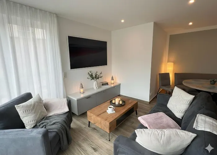 펜션 Exklusives Mit Sauna Und Panorama Dachterrasse, Traumhafter Ausblick Garantiert